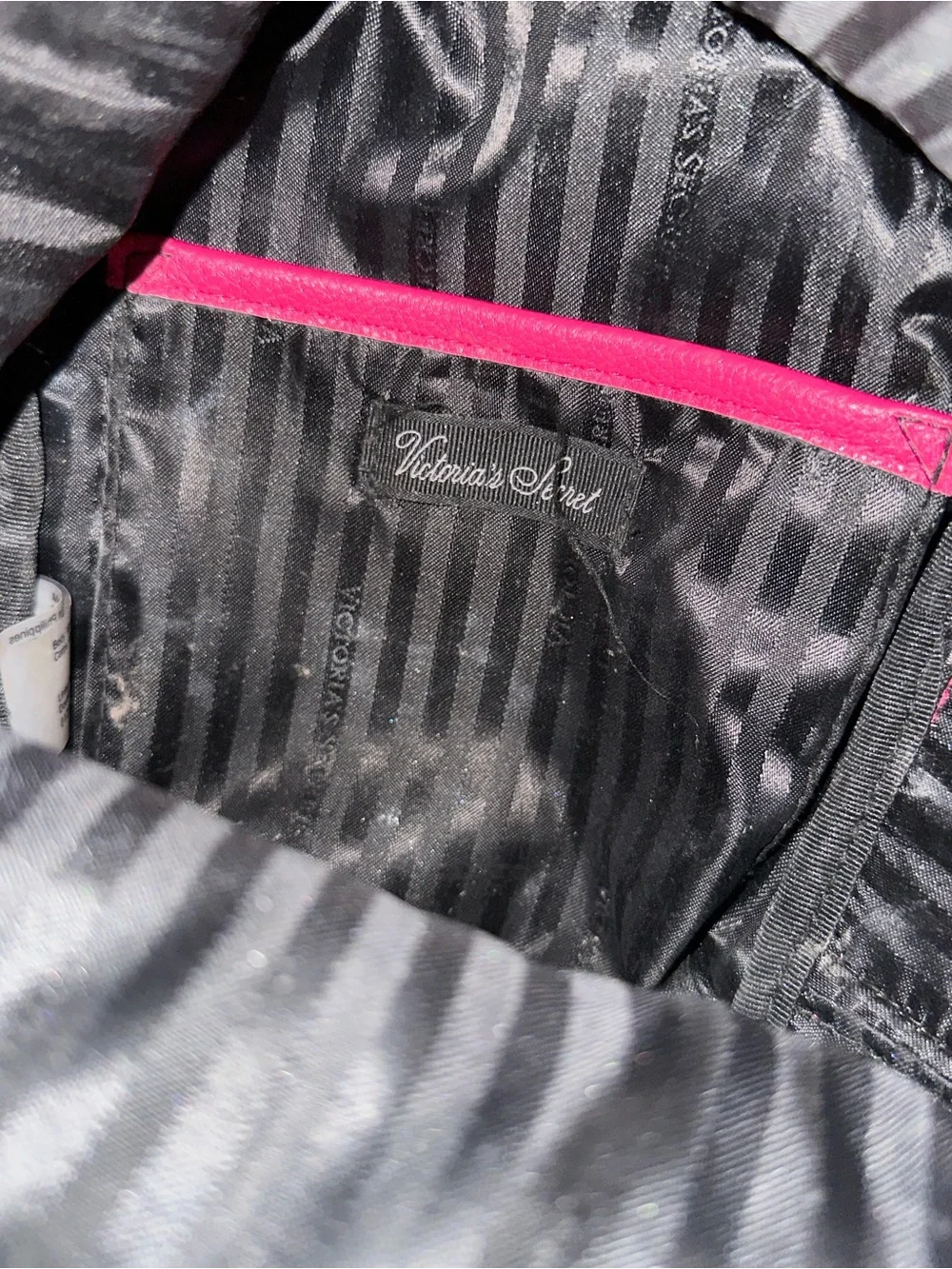 Dolls Victoria's Secret Gem Pink Quilted Mini Essential Stylish Backpack